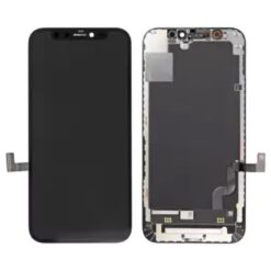 Ecran Soft OLED + Vitre Tactile iPhone 12 Pro Max Noir