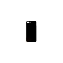 Plaque arrière en verre NEUTRE iPhone 8 plus noir (pour machine laser)