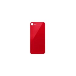 Plaque arrière en verre NEUTRE iPhone SE 2020 rouge(pour machine laser)