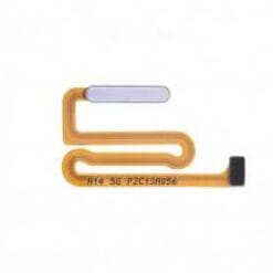 Bouton + nappe empreinte digital Argent Samsung Galaxy A14 4G A145F/A145B (Reconditionné)