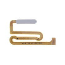 Bouton + nappe empreinte digital argent Samsung Galaxy A14 5G A146P (Reconditionné)