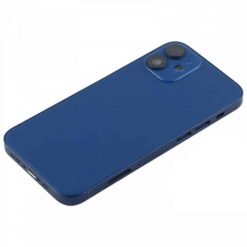 Châssis NEUTRE iphone 12 mini bleu - sans nappes