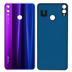 Vitre Arrière + Lentille Caméra Bleue Aurore Huawei Honor 8X (Compatible)