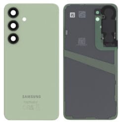 Vitre arrière + lentilles caméra Verte d'eau Samsung Galaxy S24 FE (S721B) (Officiel)