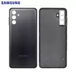 Vitre arrière + vitre caméra noire Samsung Galaxy A04S A047F (Officiel)