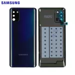 Vitre arrière + vitre caméra Noire Samsung Galaxy A31 A315F (Officiel)