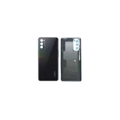 Vitre Arrière + Lentille Caméra Noire Oppo Reno 4 Pro 5G (Compatible)