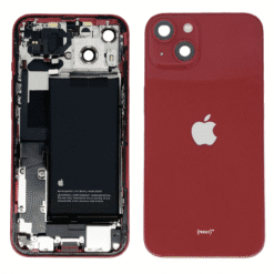 Châssis complet reconditionné pour iPhone 13 Mini - Grade A (avec Logo) Rouge