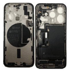 Châssis complet reconditionné pour iPhone 15 Pro - Grade A (avec Logo) Titane Blanc