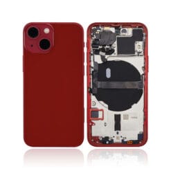 Châssis NEUTRE iphone 13 mini rouge - avec nappes