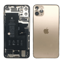 Châssis avec nappes pour iPhone 11 Pro - Grade A (avec Logo) Or
