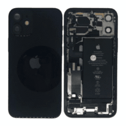Châssis complet reconditionné pour iPhone 12 Mini - Grade A (avec Logo)  Noir