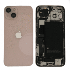 Châssis complet reconditionné pour iPhone 13 Mini - Grade A (avec Logo) Rose