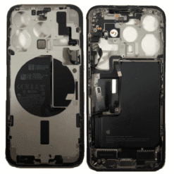 Châssis complet reconditionné pour iPhone 15 Pro - Grade A (avec Logo) Titane Bleu