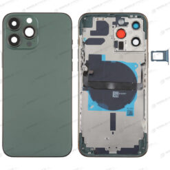Châssis avec nappes pour iPhone 13 Pro - Grade B (avec logo) Vert Alpin