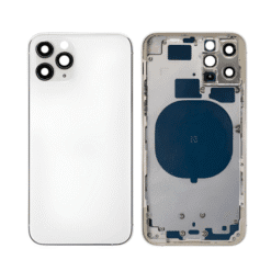 Châssis NEUTRE arrière iPhone 11 pro Argent- sans nappes
