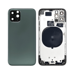 Châssis arrière iPhone 11 vert- sans nappes