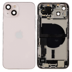 Châssis avec nappes pour iPhone 13 - Grade A (avec Logo) Rose