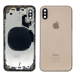 Châssis NEUTRE iphone XS or - sans nappes