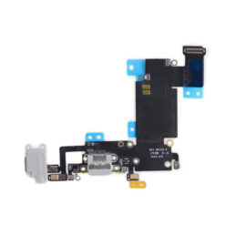Nappe Connecteur de charge + Jack  Argent iPhone 6S Plus