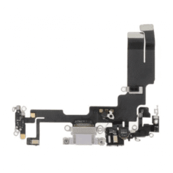 Nappe connecteur de charge violet iPhone 14