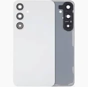 Vitre arrière + lentille caméra Argent Samsung Galaxy S24 Plus (Officiel)