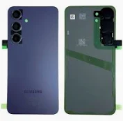 Vitre arrière + lentille caméra Indigo Samsung Galaxy S24 (Officiel)