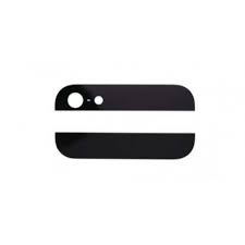 Cache vitre arrière haut et bas noire iPhone 5