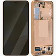 Ecran OLED + Vitre Tactile + Châssis Jaune ambré Samsung Galaxy S24 Plus (Officiel)