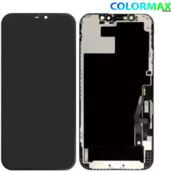 Ecran Colormax LCD + Vitre Tactile + Adhésif iPhone 12 /12 Pro Noir
