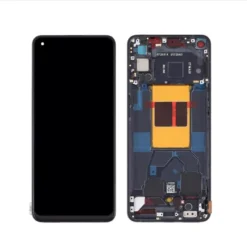 Ecran OLED + vitre tactile + chassis bleu arctique Oppo Reno 6 5G ( officiel)