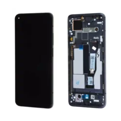 Ecran LCD + vitre tactile + châssis Noir Xiaomi Mi 10T/Mi 10T Pro (officiel)