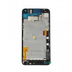 Ecran LCD + Vitre Tactile (avec châssis) Gris HTC One M7 (Compatible)