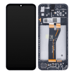 Ecran LCD + Vitre Tactile Noir Samsung Galaxy A14 4G NON EUROPE (A145F) (officiel)