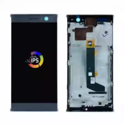 Ecran LCD et Vitre Tactile noire Sony Xperia XA2 H3113/ XA2 Dual H4113 avec chassis (Recondtionné)