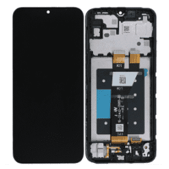 Ecran LCD + Vitre Tactile + Châssis Noir Samsung Galaxy A14 5G (A146B) (Compatible)