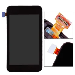 Ecran LCD + Vitre Tactile (avec châssis) Noir Nokia Lumia 530 (Reconditionné)