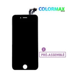 Ecran Colormax LCD + Vitre Tactile + Adhésif iphone 6 Plus Noire