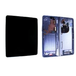 Ecran Oled + Vitre Tactile + châssis Bleu (Charnière bleu) Samsung Galaxy Z Fold 5 F946B (Officiel)