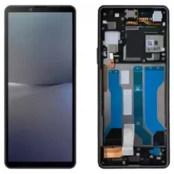 Ecran LCD + Vitre Tactile (avec châssis) Noir Sony Xperia 10 V (Compatible)