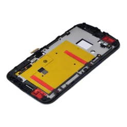 Ecran LCD + Vitre Tactile (avec châssis) Noir Motorola Moto G 2ème génération 3G (XT-1068) (Compatible)