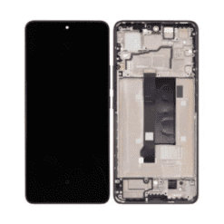 Ecran LCD + Vitre Tactile (avec châssis) Noir Xiaomi Redmi Note Pro 13 5G (Compatible)