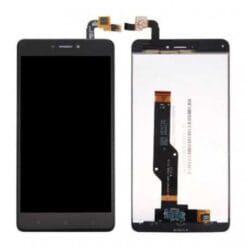 Ecran LCD + Vitre Tactile (avec châssis) Noir Xiaomi Redmi Note 4 Global Snapdragon/4X  (Compatible)