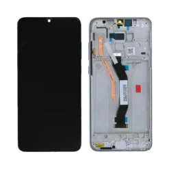 Ecran LCD + Vitre Tactile (avec châssis) Noir Xiaomi Redmi Note 8 Pro (Compatible)