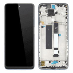 Ecran LCD + vitre tactile + châssis Noir Xiaomi Redmi Note 9 Pro 4G(officiel)