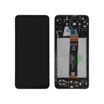 Ecran LCD + Vitre Tactile + Châssis Noir Samsung Galaxy A13 A136B 5G (officiel) Sans Batterie
