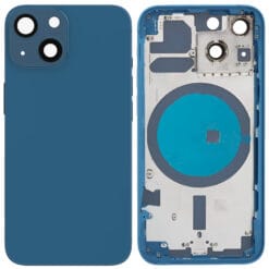 Châssis NEUTRE iphone 13 mini bleu - sans nappes