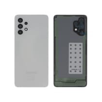 Vitre arrière + vitre caméra Blanche Samsung Galaxy A32 4G (Officiel)