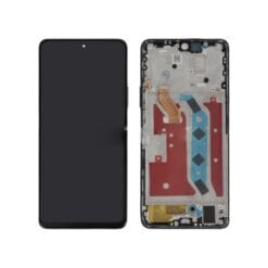 Ecran LCD + Vitre Tactile (avec châssis) Noir Honor Magic 4 Lite (Compatible)
