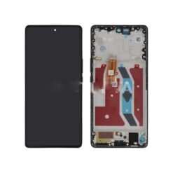 Ecran LCD + Vitre Tactile (avec châssis) Noir Honor Magic 5 Lite/Honor 9XA/Honor X40 (Compatible)